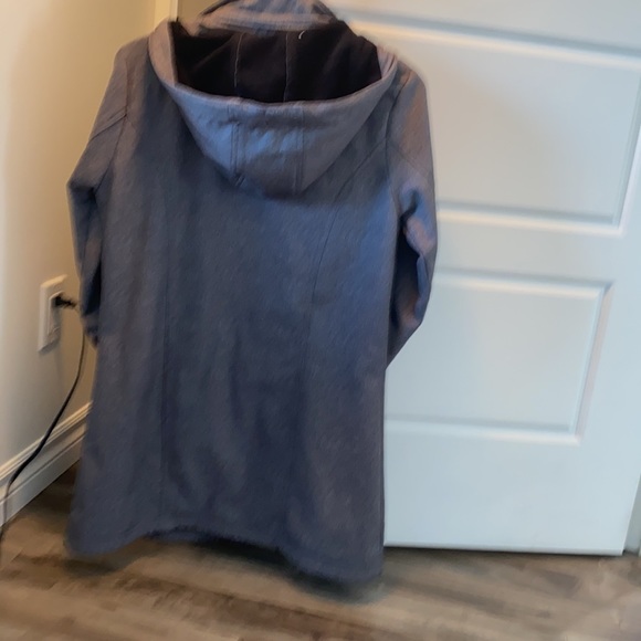 Manteau gris automne/printemps mi-long imperméable - Picture 4 of 5